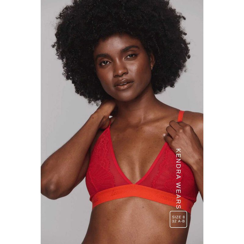 Lemonade Dolls Synergy Bralette - Goji Berry & Orange image number 1